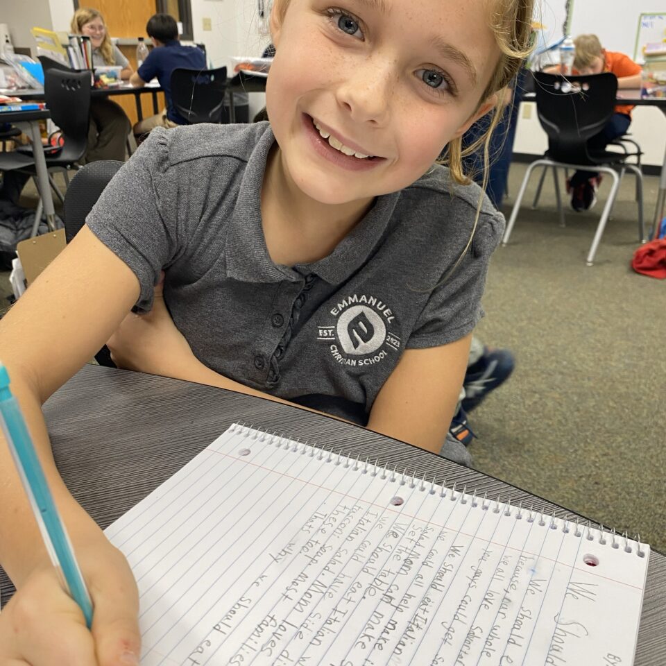 Athena writing